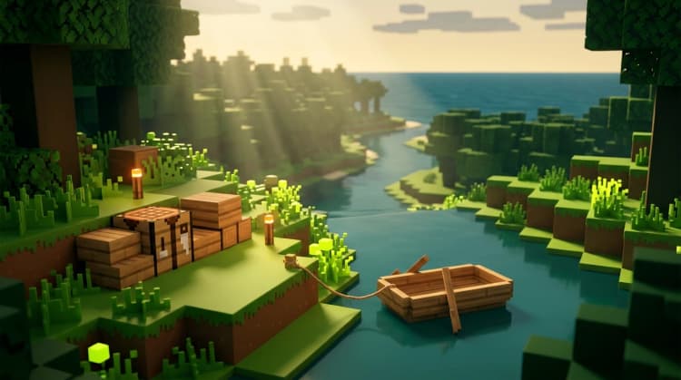 Cómo fabricar un barco en Minecraft y usarlo