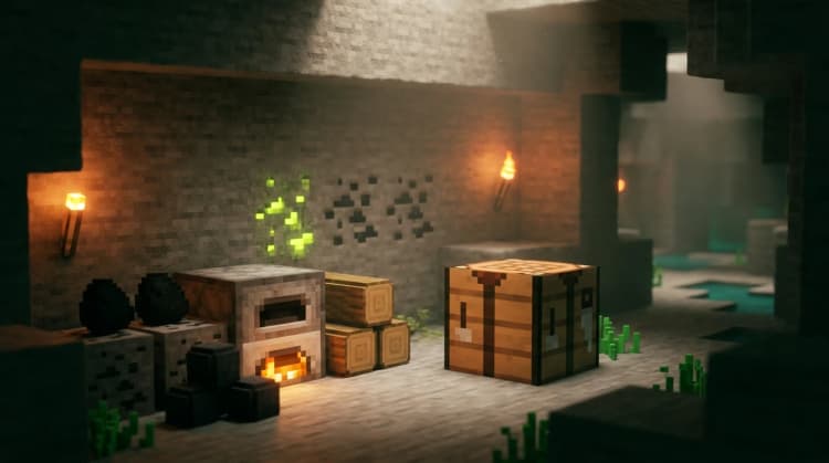 Kohle in Minecraft herstellen und mehr Brennstoff finden