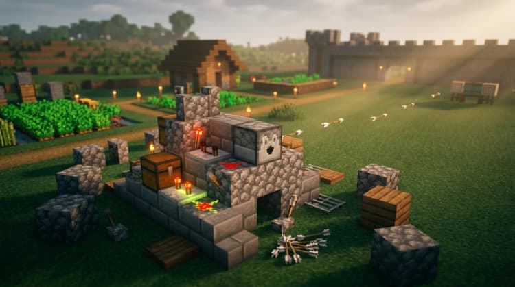 Jak zrobić dozownik w Minecraft i uruchomić go