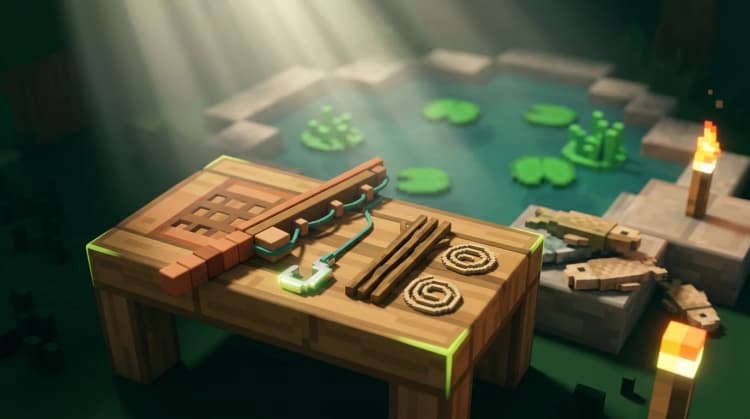 Come fare una canna da pesca in Minecraft? Ricetta facile