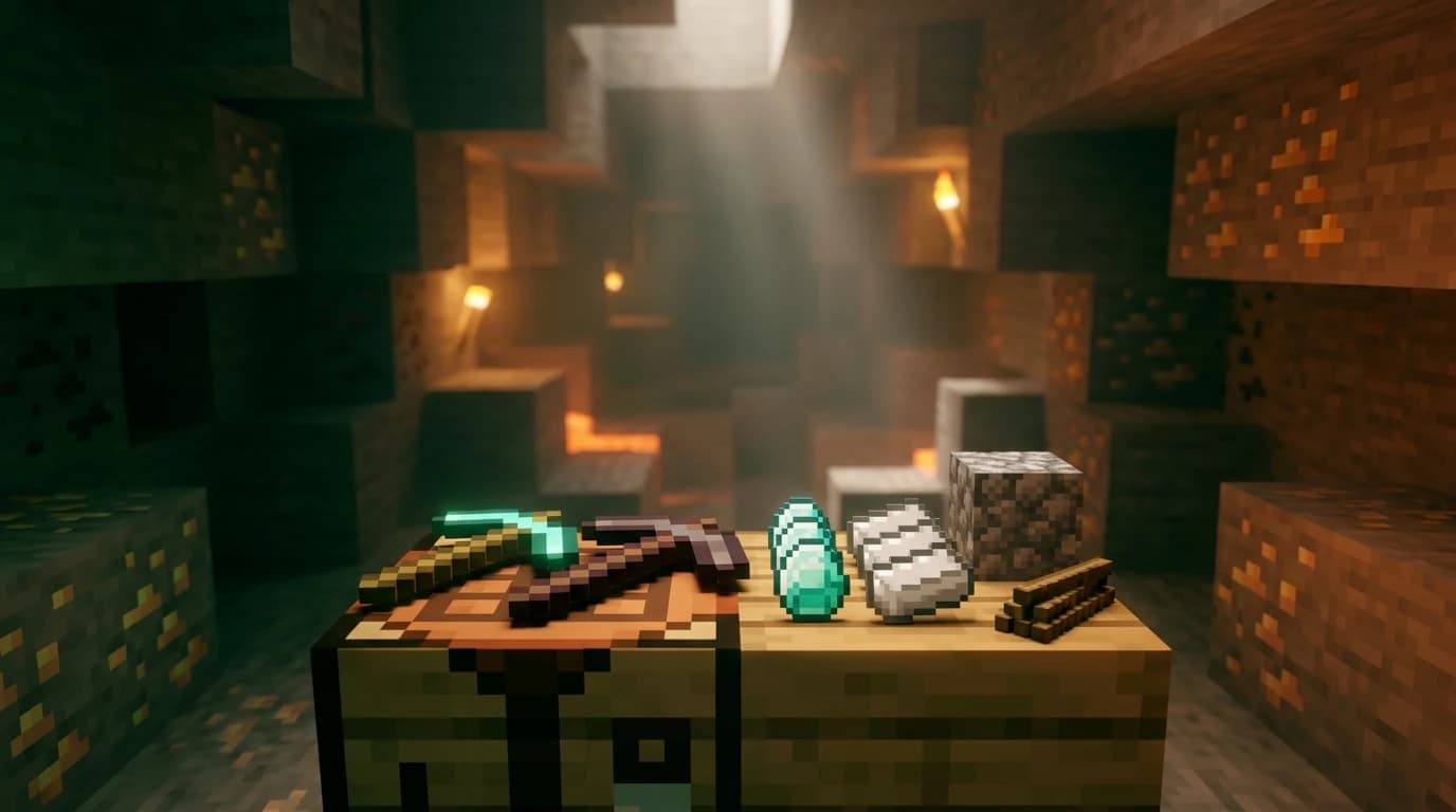 ¿Cómo hacer un pico en Minecraft? Guía completa