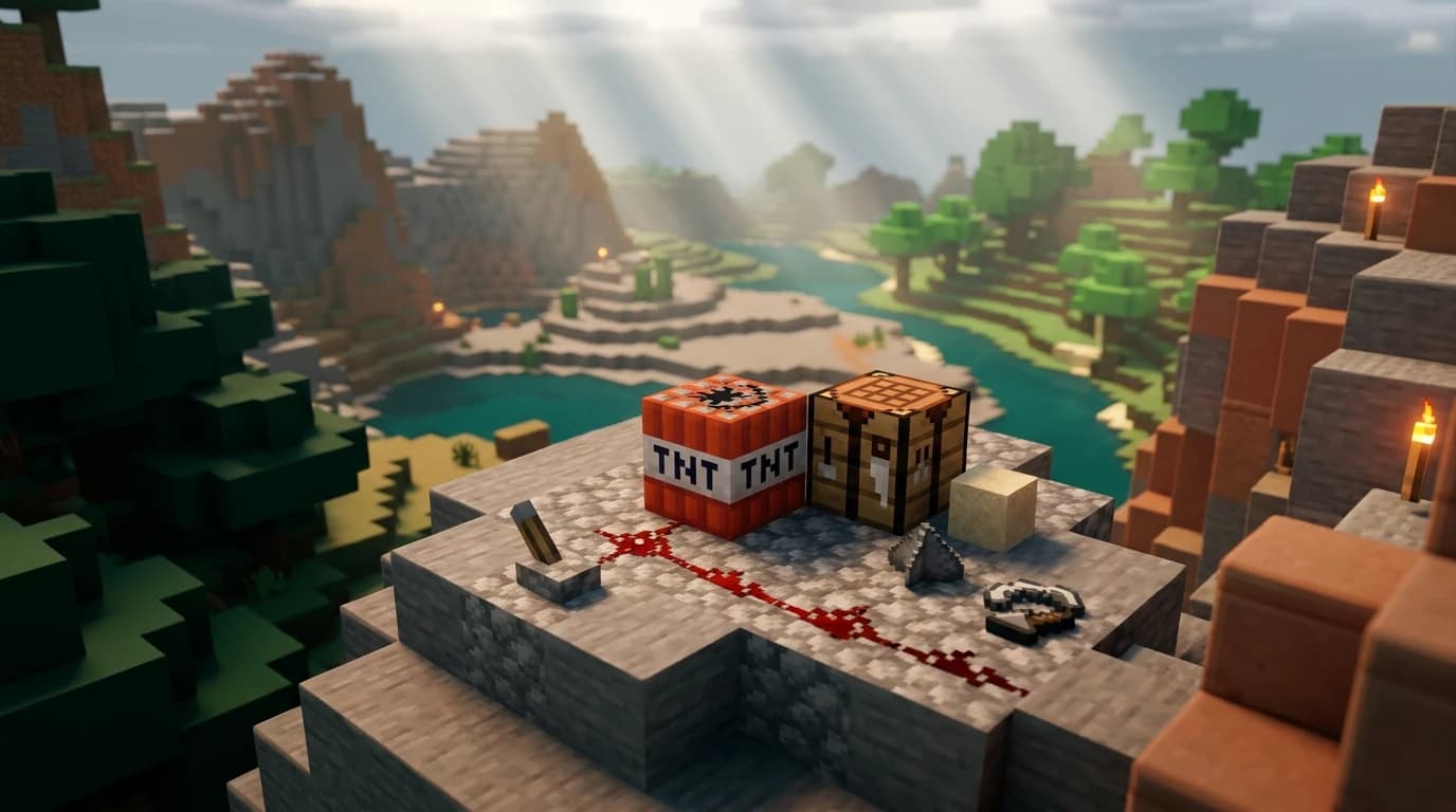 ¿Cómo hacer TNT en Minecraft? Receta, usos y consejos