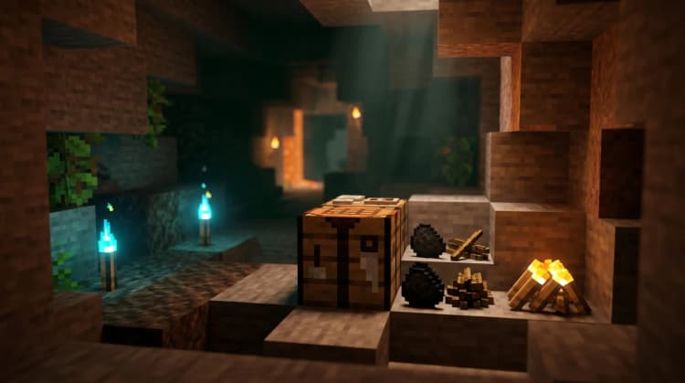 Fackel in Minecraft herstellen: Rezept und Tipps