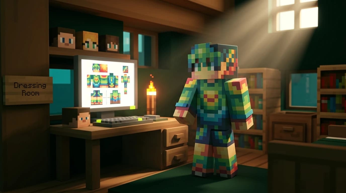 Jak zrobić skina w Minecraft Java i Bedrock