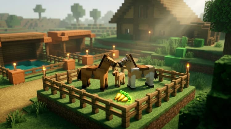 Cómo criar caballos en Minecraft: guía completa