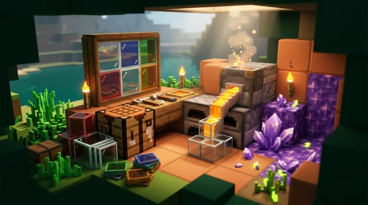 Glas in Minecraft herstellen: Der komplette Rezept-Guide