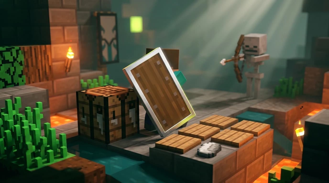 Wie stellt man in Minecraft einen Schild her? Kompletter Leitfaden