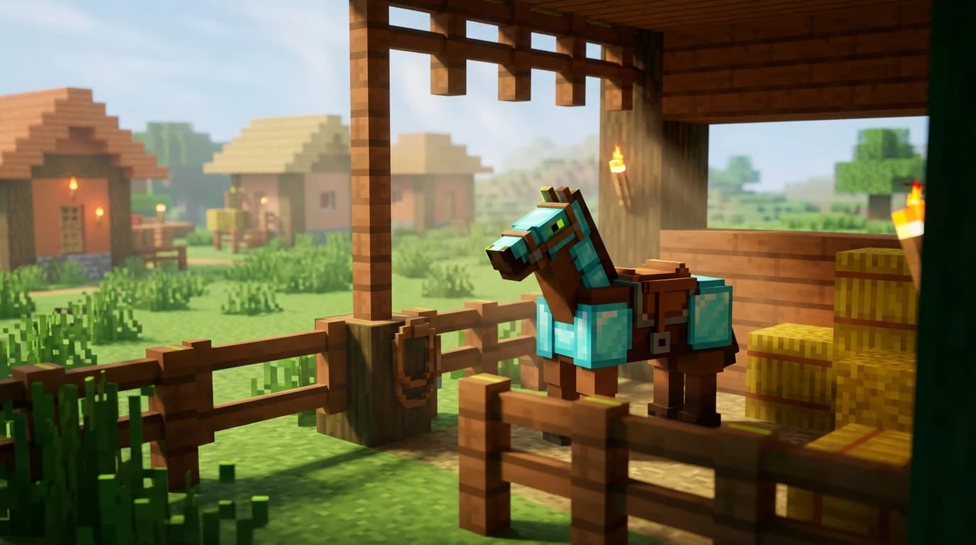 Wie zähmst du ein Pferd in Minecraft? Komplette Anleitung