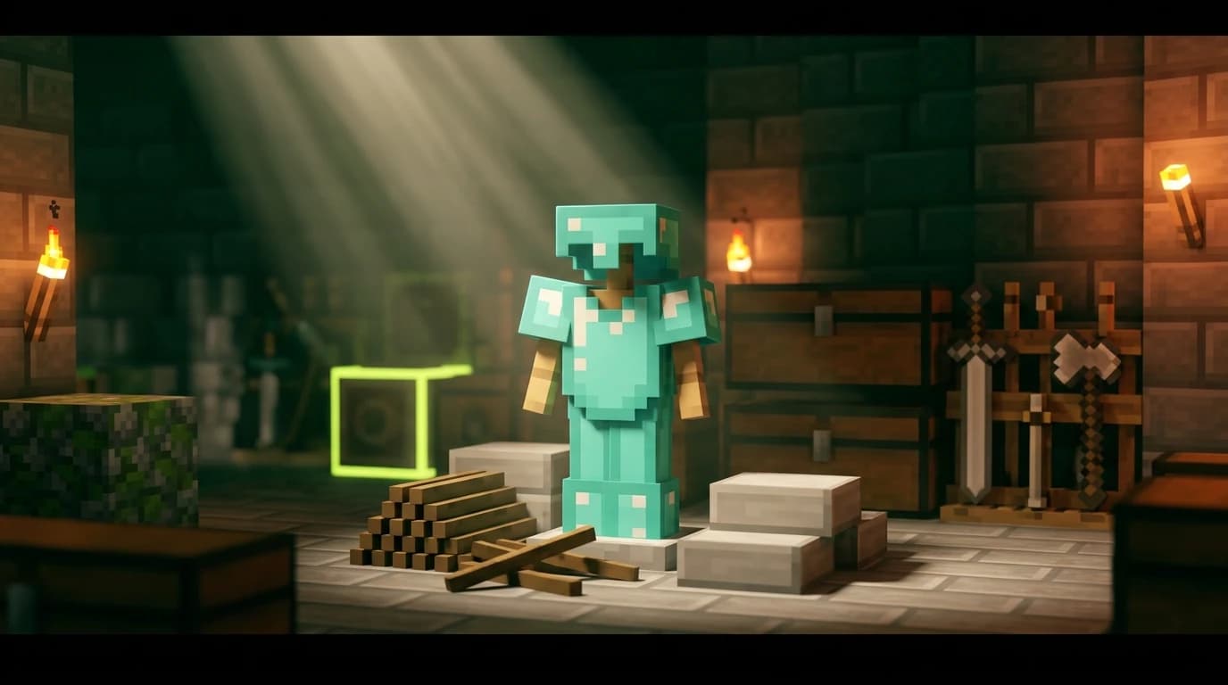 Rüstungsständer in Minecraft herstellen: vollständiges Rezept